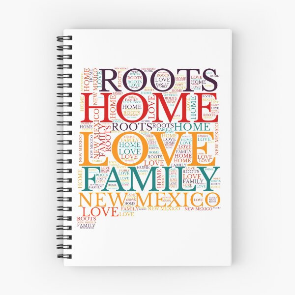 Item preview, New Mexico Home, Love, Roots and Family Map designed and sold by marosharaf.