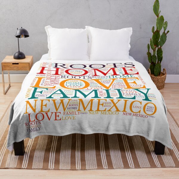 Item preview, New Mexico Home, Love, Roots and Family Map designed and sold by marosharaf.