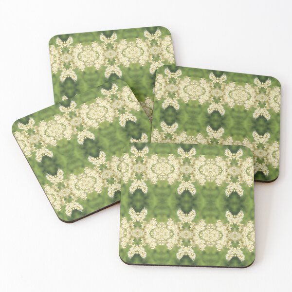 Item preview, A Pattern of Ivory Lace and Green designed and sold by kristimb.