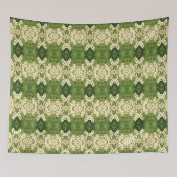 Item preview, A Pattern of Ivory Lace and Green designed and sold by kristimb.