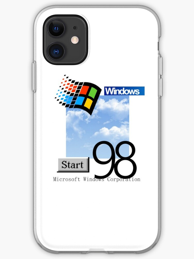 Retro Windows 98 Collage Iphone Case Cover By Vna818 Redbubble