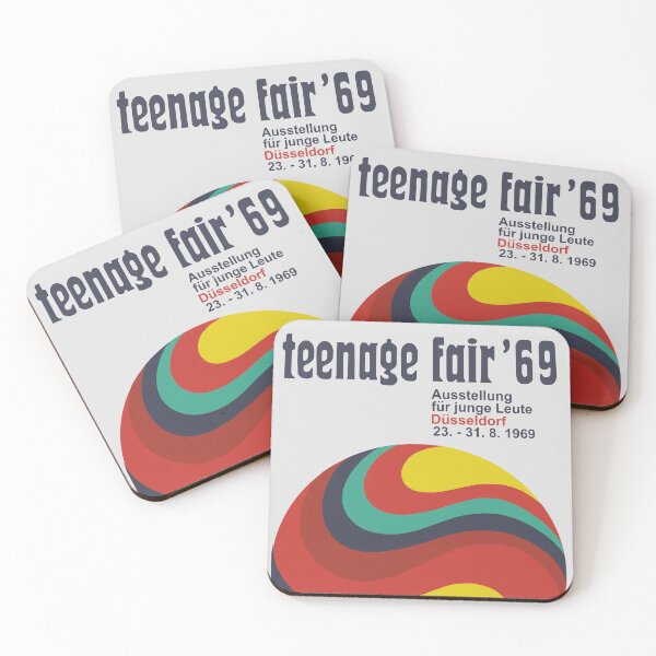 Item preview, Teenage fair Germany 69 music art hippy VINTAGE POSTER designed and sold by adrienne75.