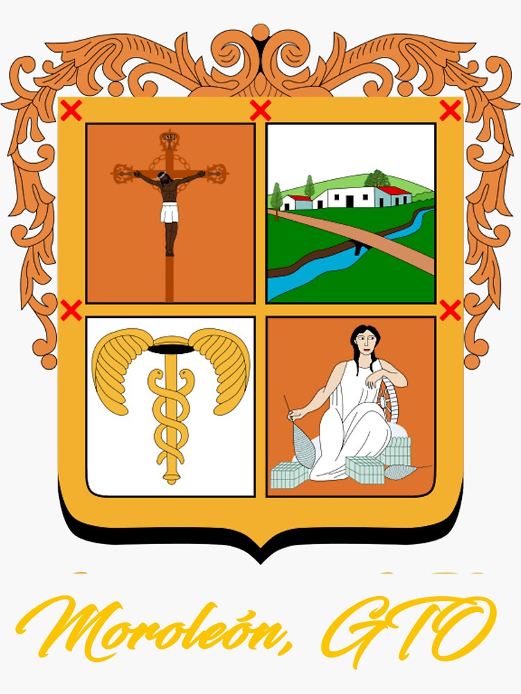 "Moroleón, Gto" Sticker by gtakid88 Redbubble