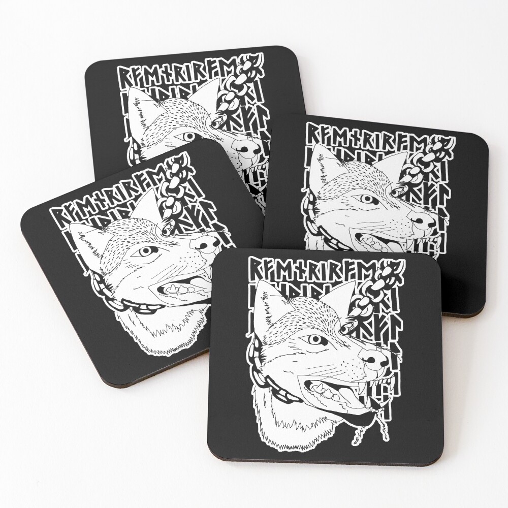 Item preview, Coasters (Set of 4) designed and sold by RUNICJOHN.