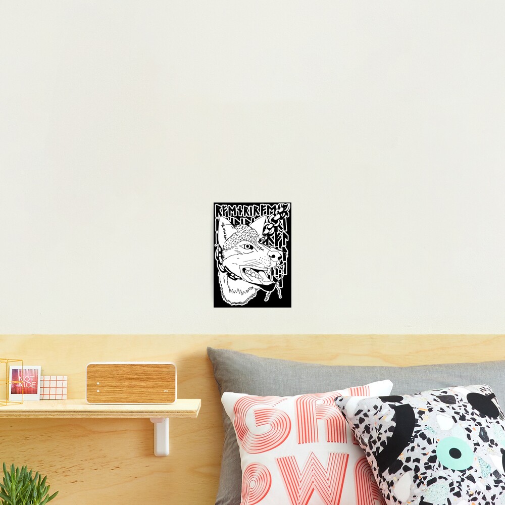 Item preview, Photographic Print designed and sold by RUNICJOHN.
