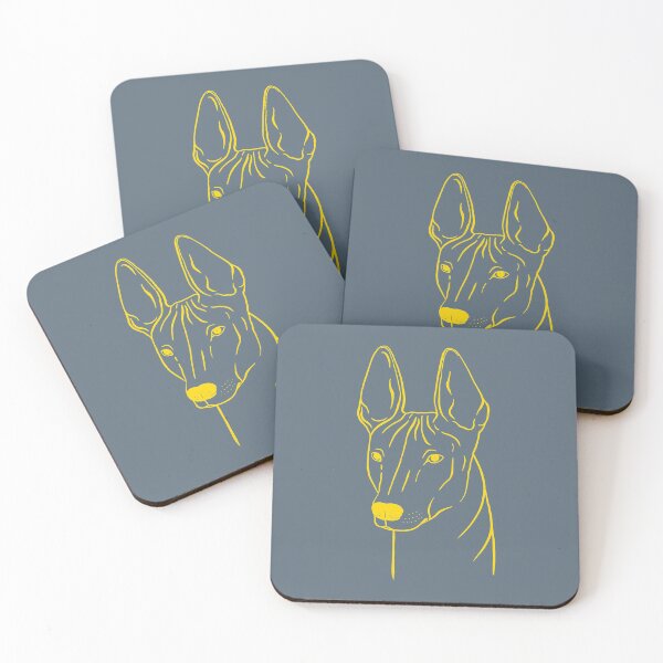 Item preview, Xoloitzcuintli (Blue-Grey and Yellow) designed and sold by illucalliart.