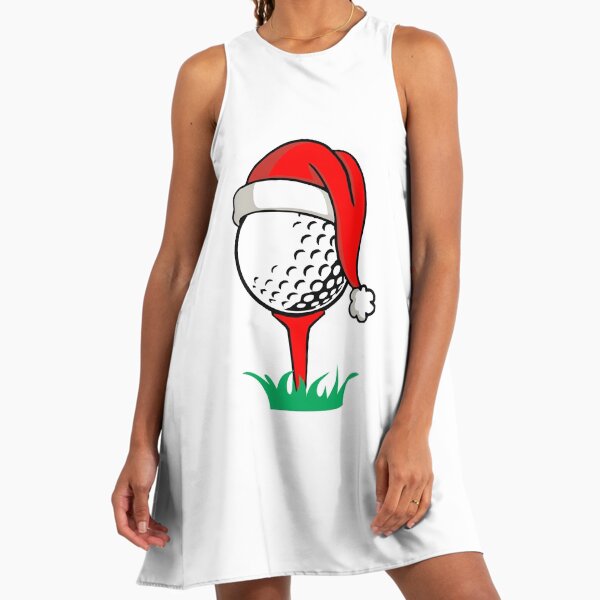 white christmas dresses Santa Claus Golf Clubs Ugly Christmas Golf Polo Shirt Custom Golf Tops –  ChipteeAmz