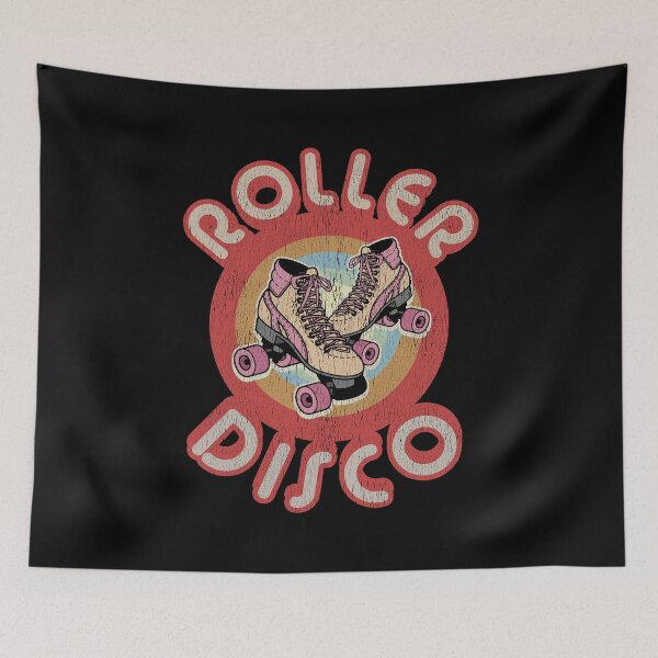 Item preview, Roller Disco Derby 1970s 1980s Vintage & Distressed designed and sold by phoxydesign.
