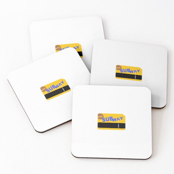 Item preview, New York Subway Card Sticker designed and sold by snoopdawgsam.