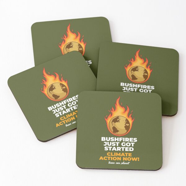 Item preview, Bushfires Climate Action Now designed and sold by ReignGFX.