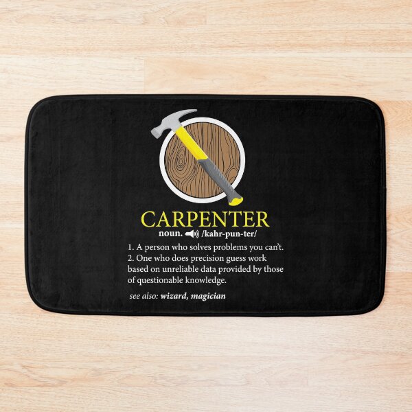 Item preview, Carpenter Definition Noun See Also Wizard Magician designed and sold by phoxydesign.