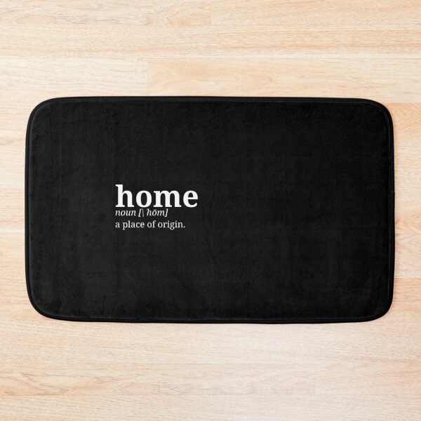 Item preview, Home. Dictionary Minismalist Definition | Left Text Art designed and sold by pamelawille.