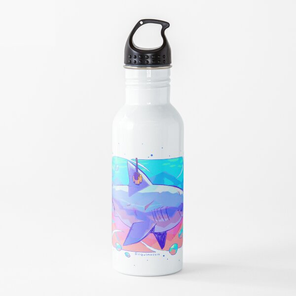 Great White Shork Anatomy Water Bottle