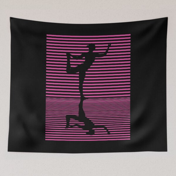 Item preview, Yoga Reflection Natarajasana Dance Pose Asana designed and sold by phoxydesign.