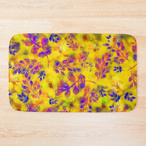 Item preview, Yellow Floral Design designed and sold by Nora Gad.