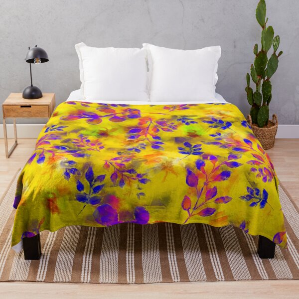 Item preview, Yellow Floral Design designed and sold by Nora Gad.