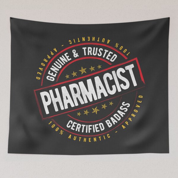Item preview, Pharmacists Trusted Certified Badass Doctor Gift designed and sold by Maljonic.
