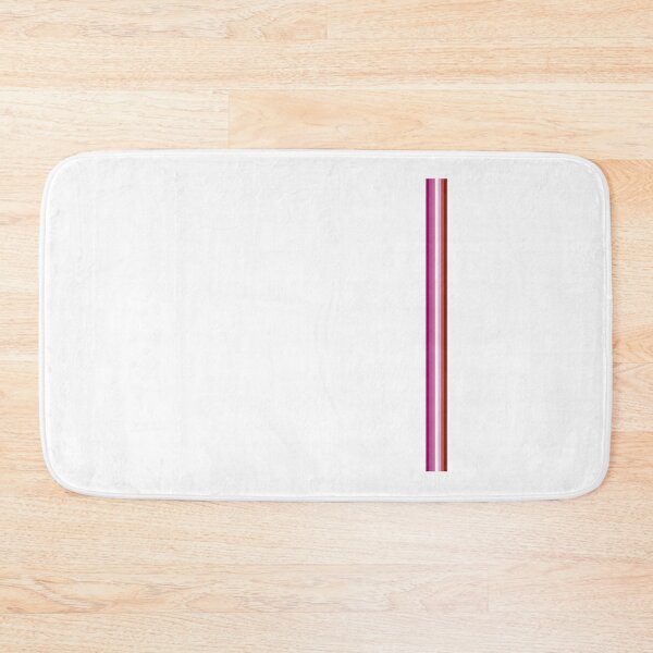 Item preview, Gay Pride LGBT Subtle Lipstick Lesbian Vertical Stripe designed and sold by phoxydesign.