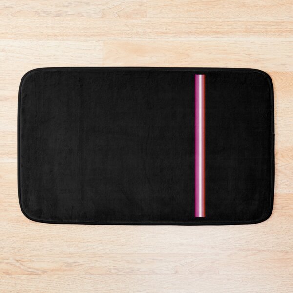 Item preview, Gay Pride LGBT Subtle Lipstick Lesbian Vertical Stripe designed and sold by phoxydesign.