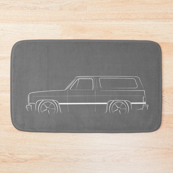 Item preview, Chevy K5 Blazer - profile stencil, white designed and sold by mal-photography.