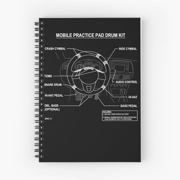 Item preview, Mobile Drum Set (Steering Wheel) designed and sold by mal-photography.