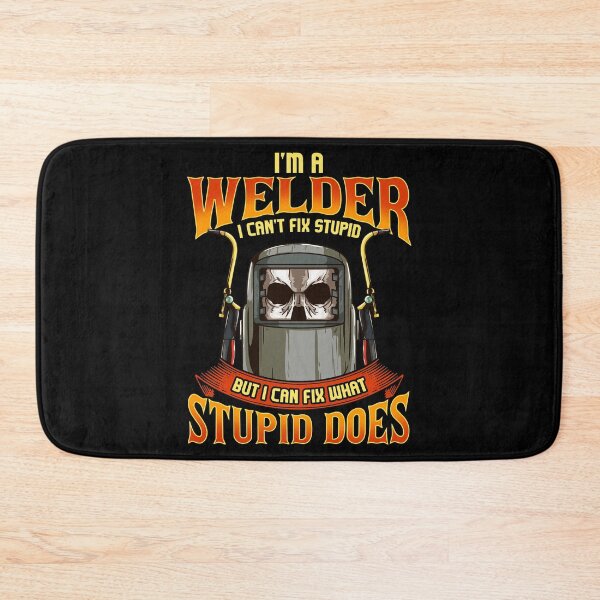 Item preview, Funny Welder Construction Worker Meme Saying designed and sold by phoxydesign.