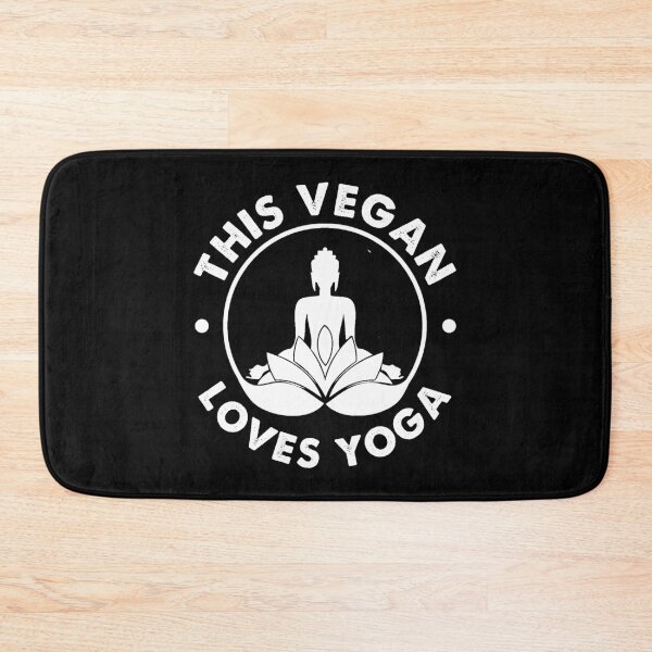 Item preview, This Vegan Loves Yoga designed and sold by ReignGFX.