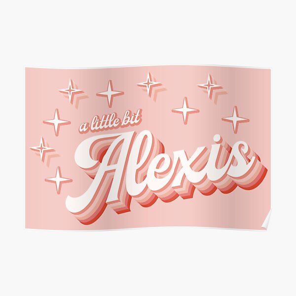 A Little Bit Alexis: Hollywood Star Poster