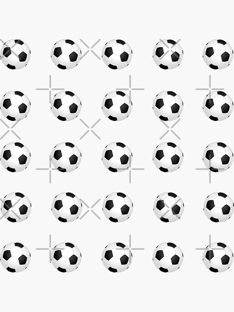 "Soccer ball " Sticker for Sale by Redbubble