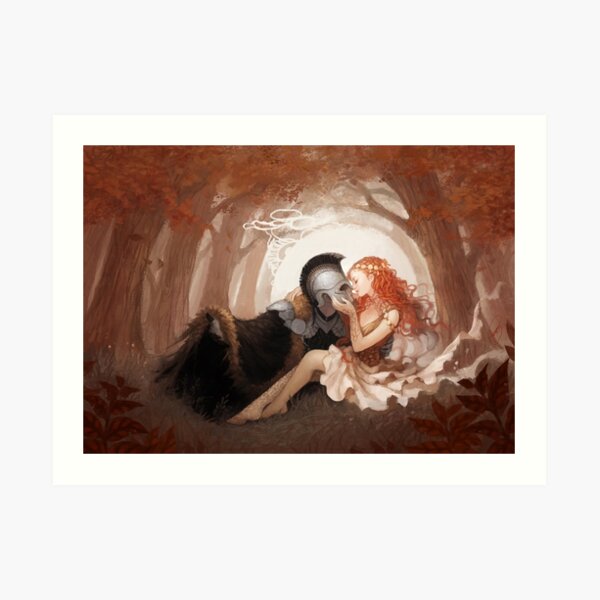 Persephone & Hades Art Print
