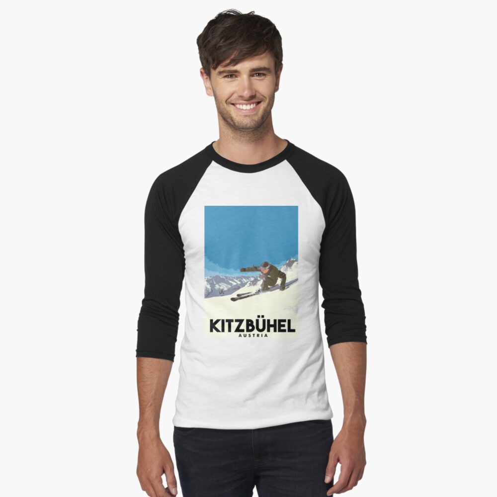 Item preview, Baseball ¾ Sleeve T-Shirt designed and sold by inkDrop.