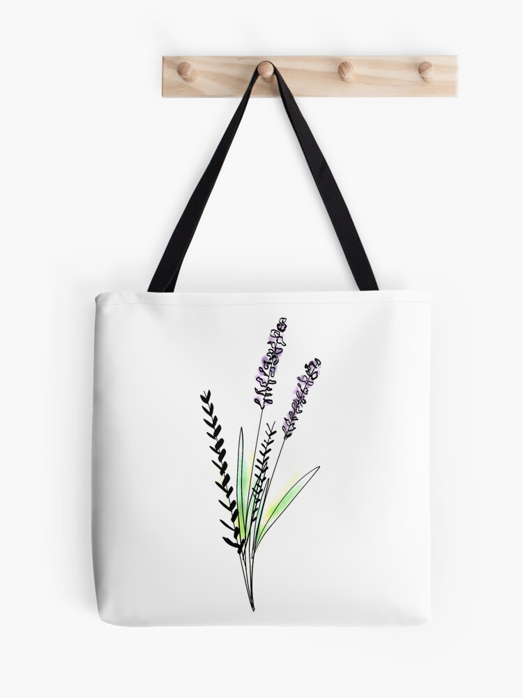 Lavender Tote Bag – Sharon Sprigs Fine Dried Florals & Gifts