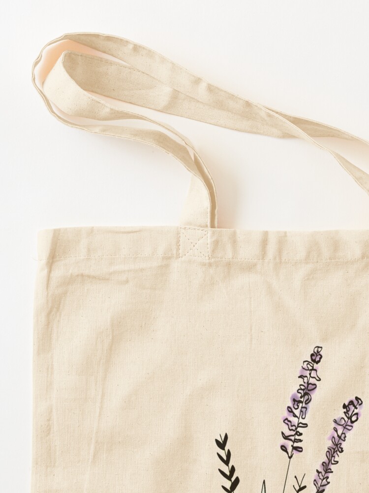 Lavender Tote Bag – Sharon Sprigs Fine Dried Florals & Gifts