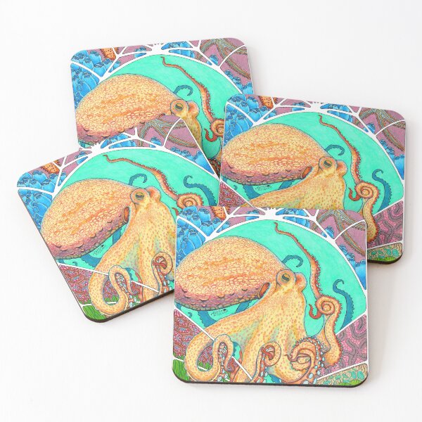 Item preview, Octopus vulgaris designed and sold by nocturnalsea.