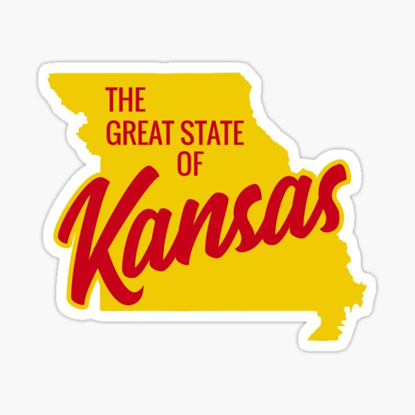 The Great State of Kansas Sticker