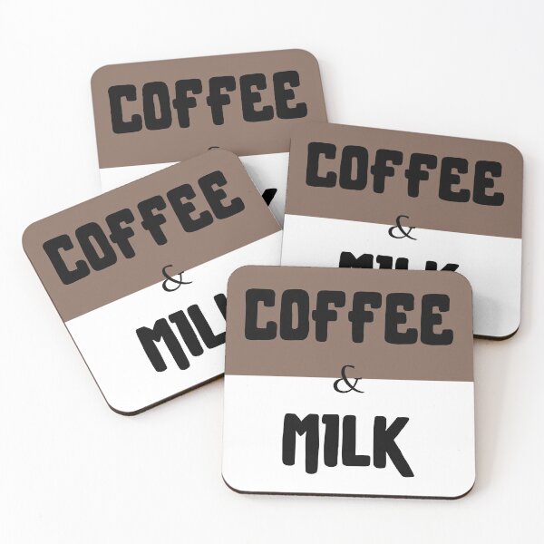 Item preview, Coffee & Milk, Perfect Combination designed and sold by Laurelbdesigns.