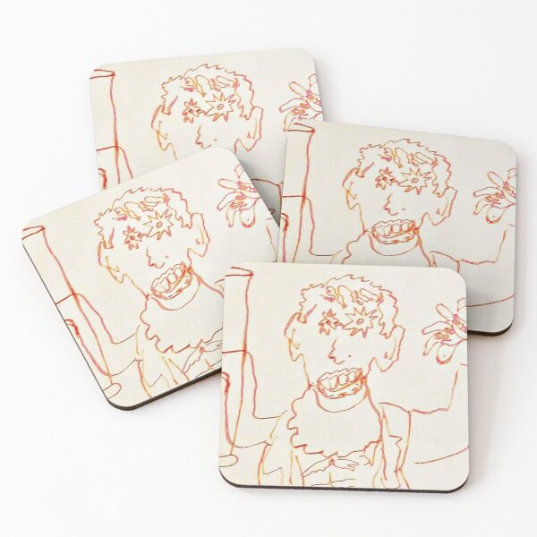 Item preview, The Hamburger Bowman, early 70's drawing designed and sold by Stacey Lazarus.