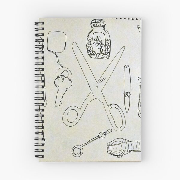 Item preview, things I owned, real objects, early 70's drawing designed and sold by Stacey Lazarus.