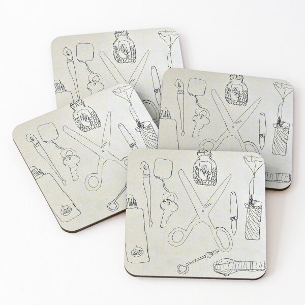 Item preview, things I owned, real objects, early 70's drawing designed and sold by Stacey Lazarus.