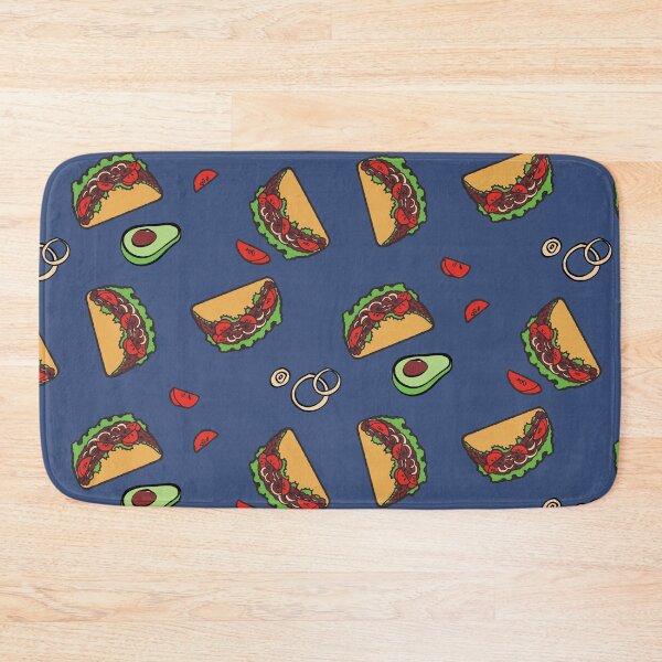Item preview, Cute Tacos Pattern designed and sold by NeonSpaceJunk.