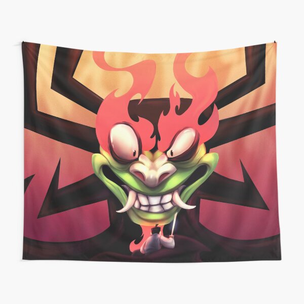 AKU : The Shapeshifting Master of Darkness and a Samurai's last stand. Tapestry