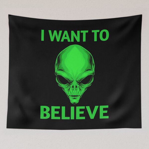 Item preview, I Want To Believe designed and sold by TooFlyDesign.