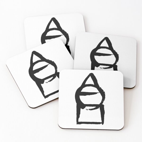 Item preview, Aikido Triangle Circle Square Calligraphy Enso designed and sold by Polishthestone.
