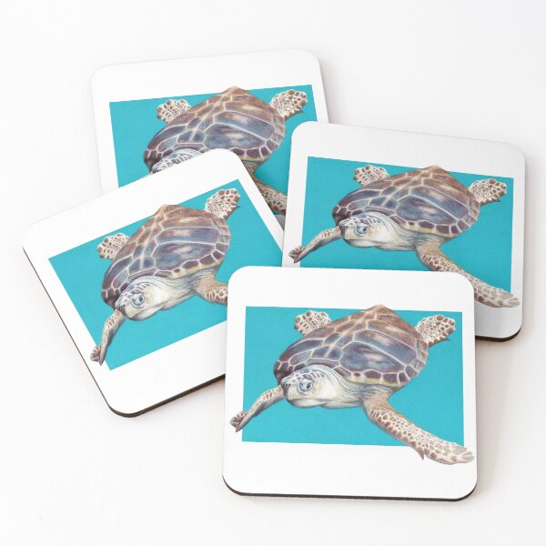 Item preview, Loggerhead Sea Turtle Art by Artist Sherrie Spencer designed and sold by Sherrie Spencer.
