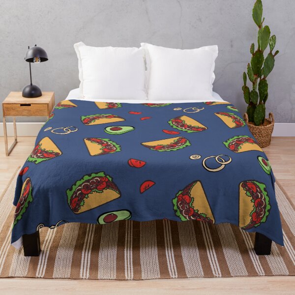 Item preview, Cute Tacos Pattern designed and sold by NeonSpaceJunk.