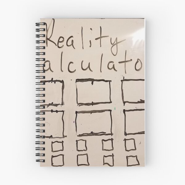 Item preview, Basic Reality calculator lay out  designed and sold by Robert Livingston.