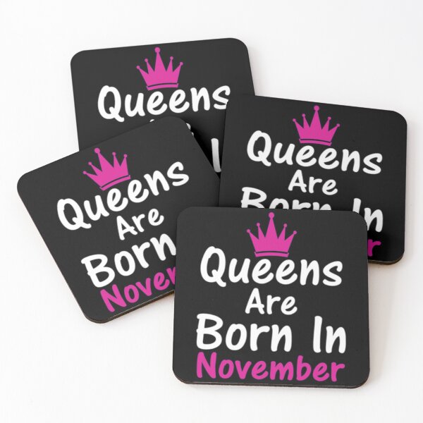 Item preview, Queens Are Born In November designed and sold by TooFlyDesign.