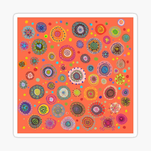 Doodle Garden Sticker