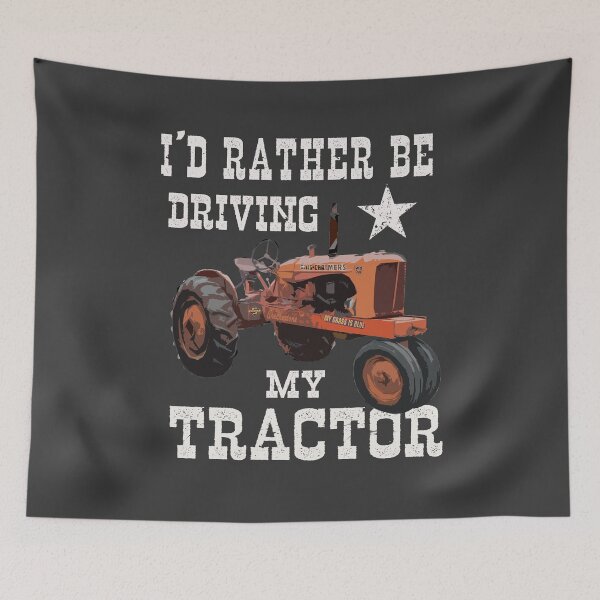 Item preview, Vintage Farm Tractor Funny Quote  designed and sold by checkertonetees.