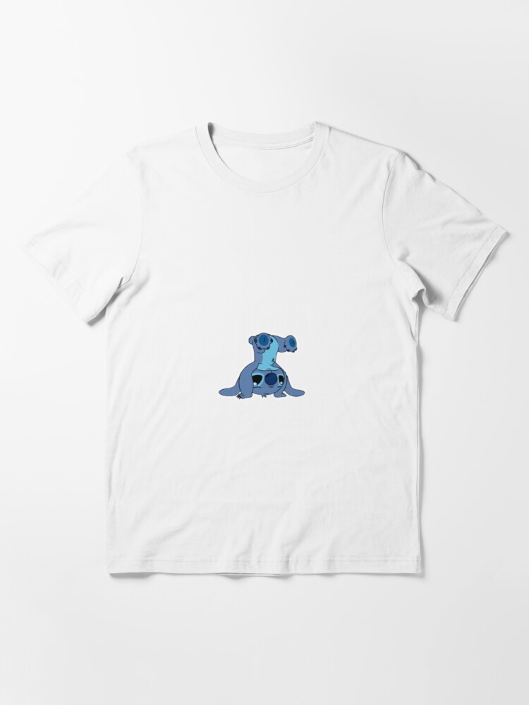 Disney Lilo & Stitch Mens' I Tried Stitch Handstand Graphic T-Shirt, M  lavender